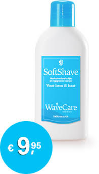 scheerirritatie voorkomen met SoftShave scheerlotion